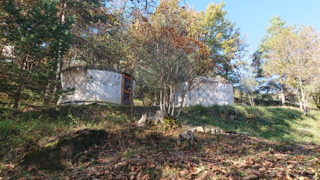 The yurts