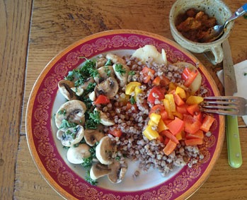 Assiette végétarienne