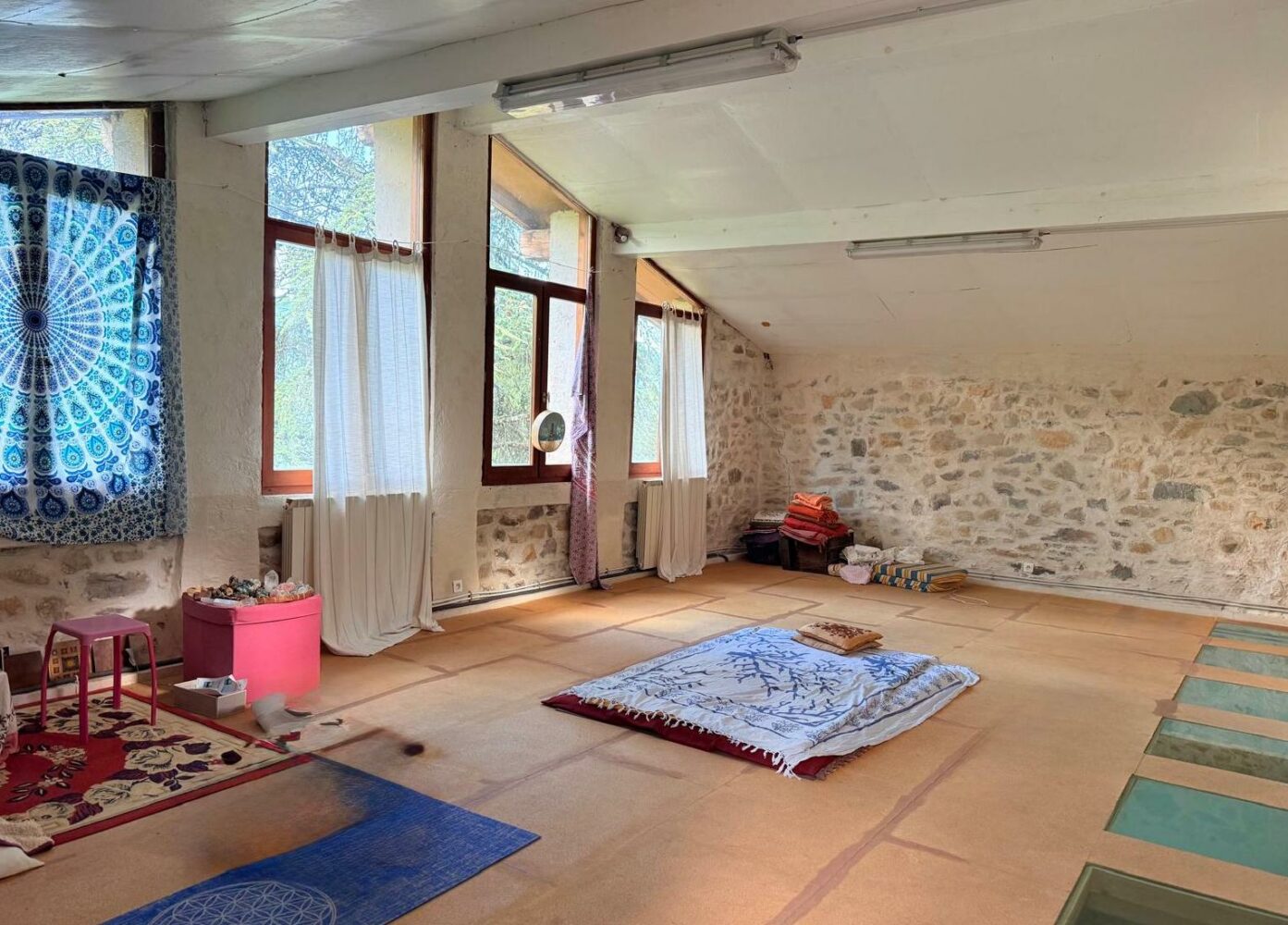 salle yoga et pranatherapie