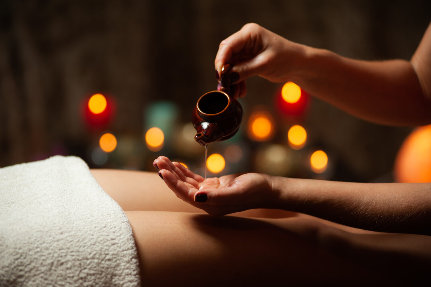 Massage ayurvedique à l'huile Vedicare