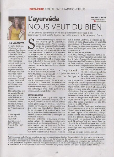 Article supplément Nice -Matin suite